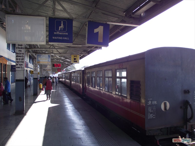 The Toy Train narrow gauge railway to Kalka